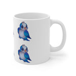 Load image into Gallery viewer, Blue Quaker Ceramic Mugs
