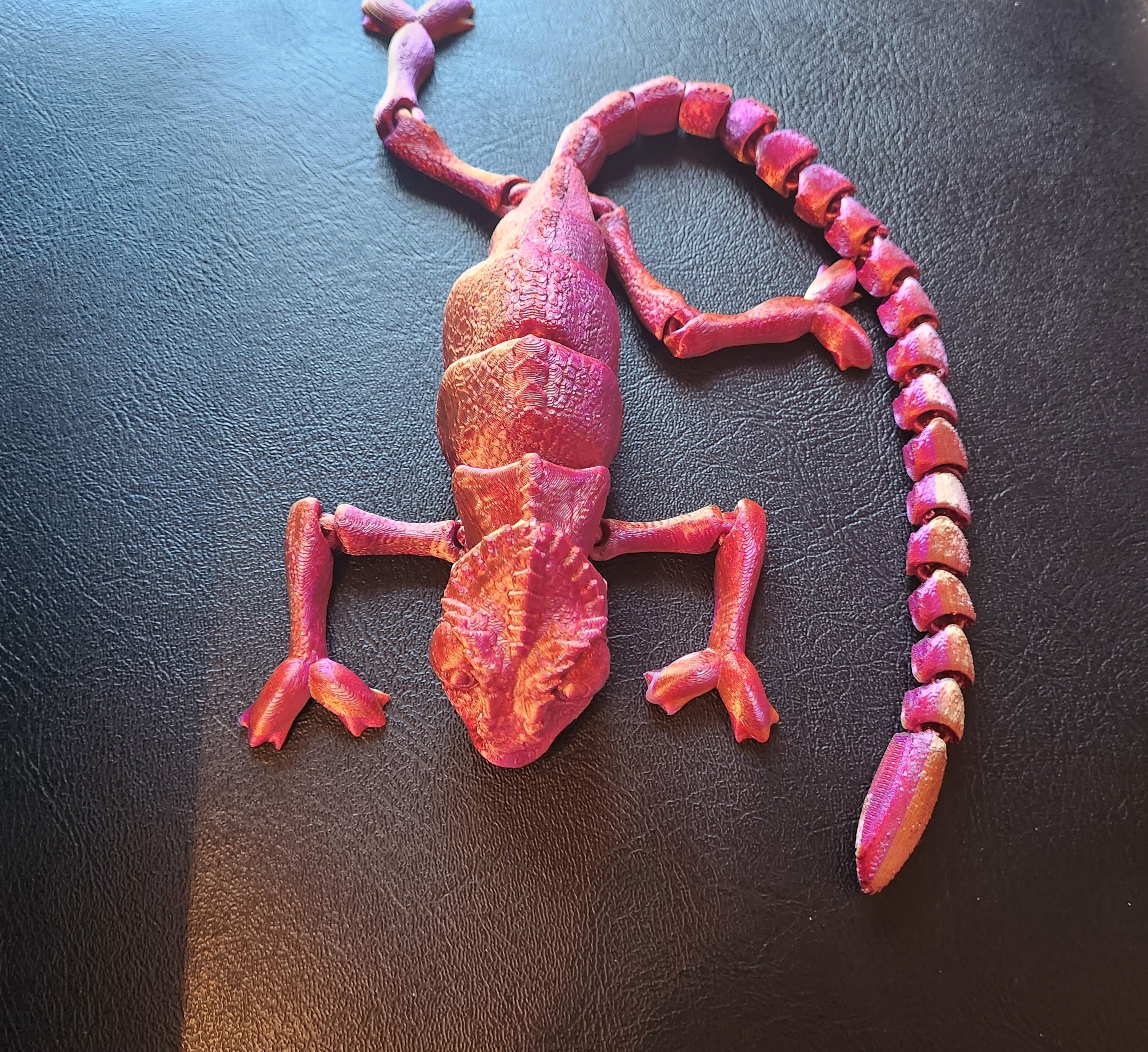 Articulated Chameleon Toy
