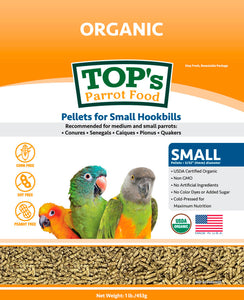 Top's Small pellets 4lbs bag