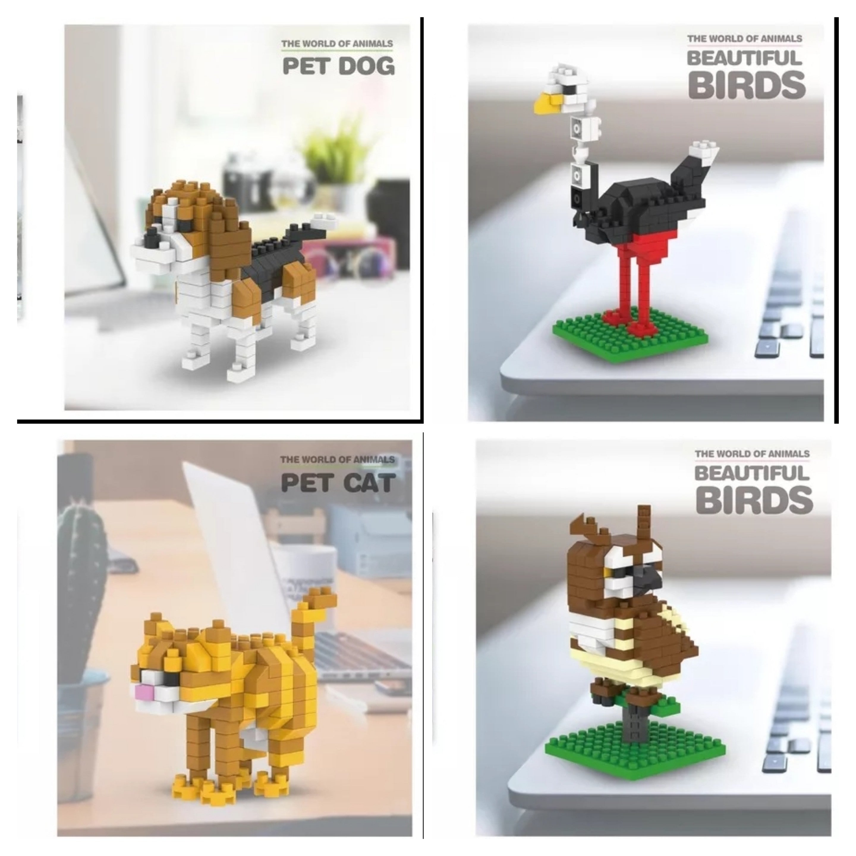 Animal Mini Building Blocks