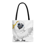 Load image into Gallery viewer, Cartoon Cockatoo Tote Bag
