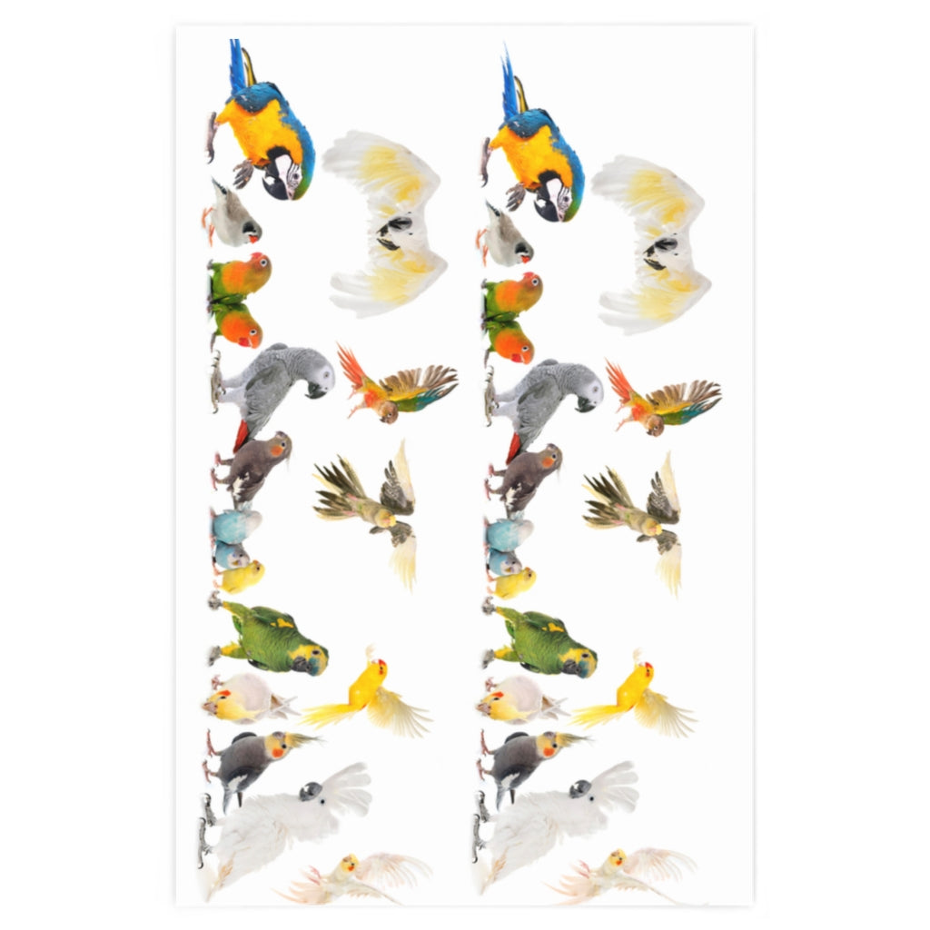 Parrot Lovers Wrapping Paper