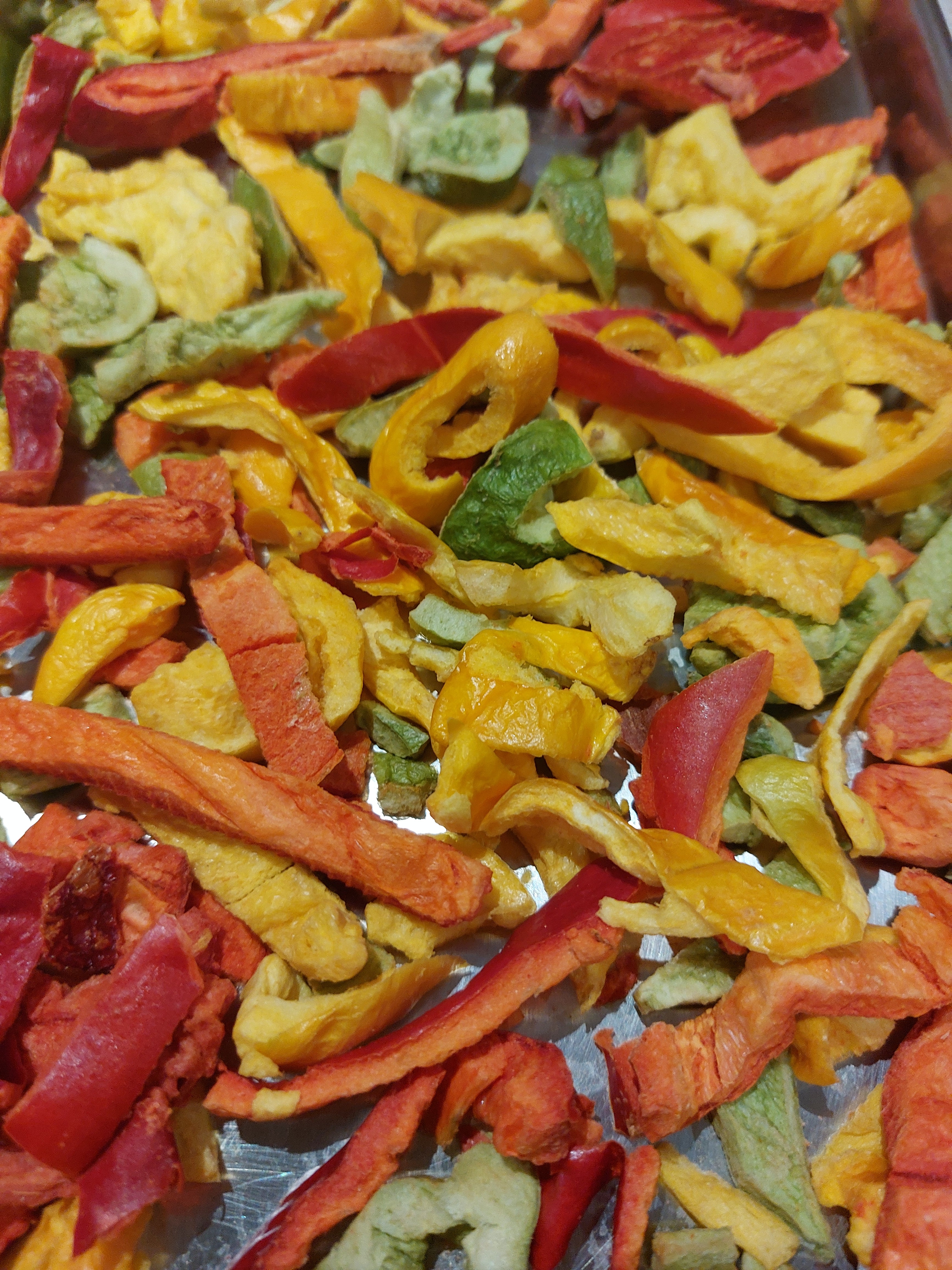 Freeze Dried Bell Peppers