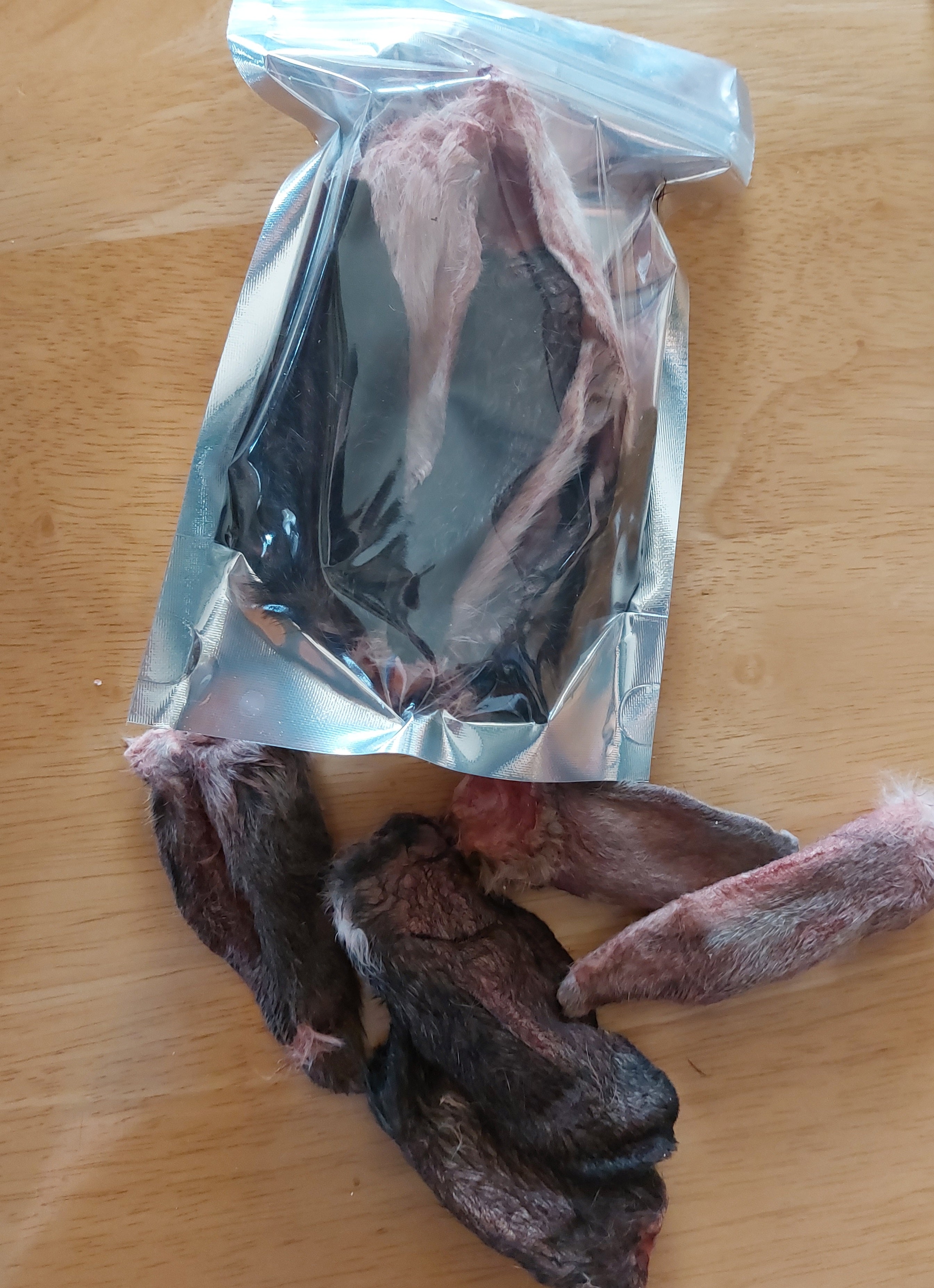 Freeze Dried Rabbit Ears 10pk