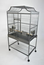 Load image into Gallery viewer, 32&quot; VICTORIAN TOP PARROT BIRD FLIGHT CAGE
