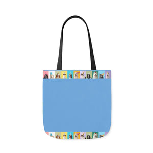 Birthday Dogs Canvas Tote Bag