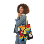 Load image into Gallery viewer, Parrots Canvas Tote Bag
