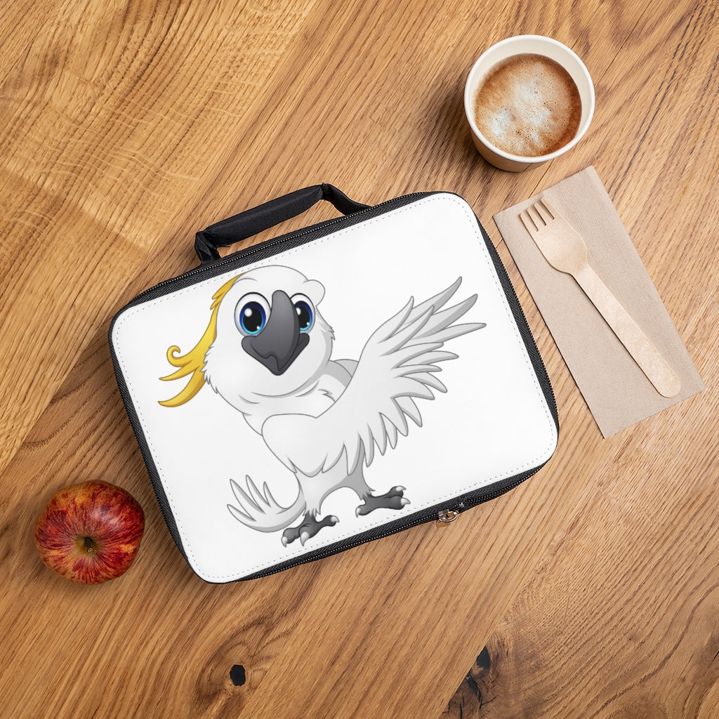 Cartoon Cockatoo Lunch Bag