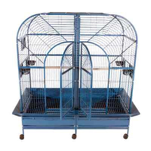 64"x32"x74" Double Macaw Cage with Removable Divider