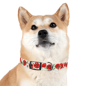 Poppy Dog Collar