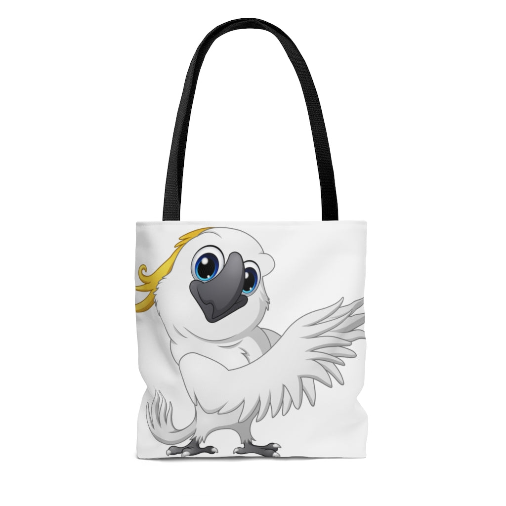 Cartoon Cockatoo Tote Bag