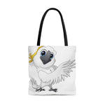 Load image into Gallery viewer, Cartoon Cockatoo Tote Bag
