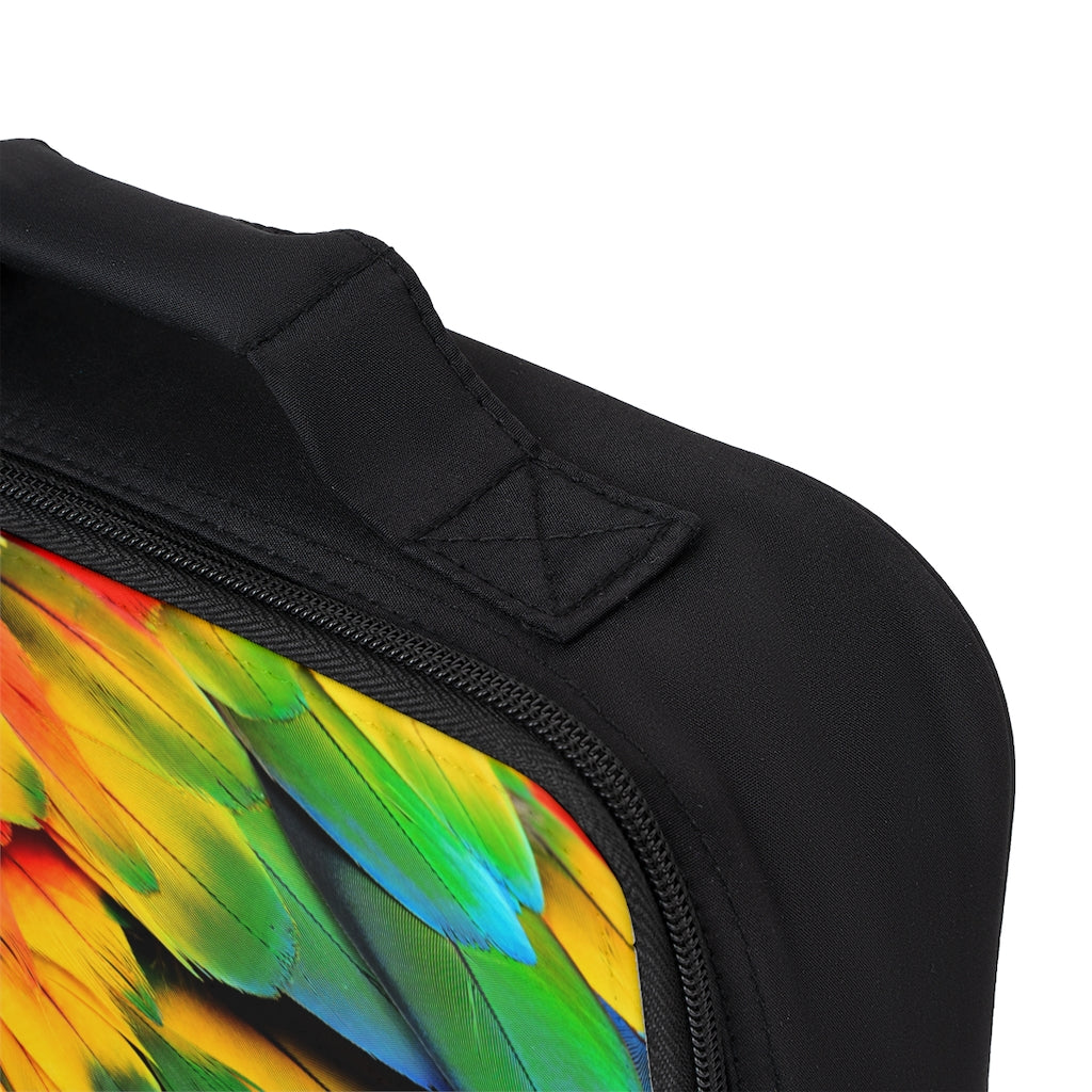 Macaw Feathers Lunch Bag