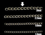 Load image into Gallery viewer, 3mm  Nickel Chain
