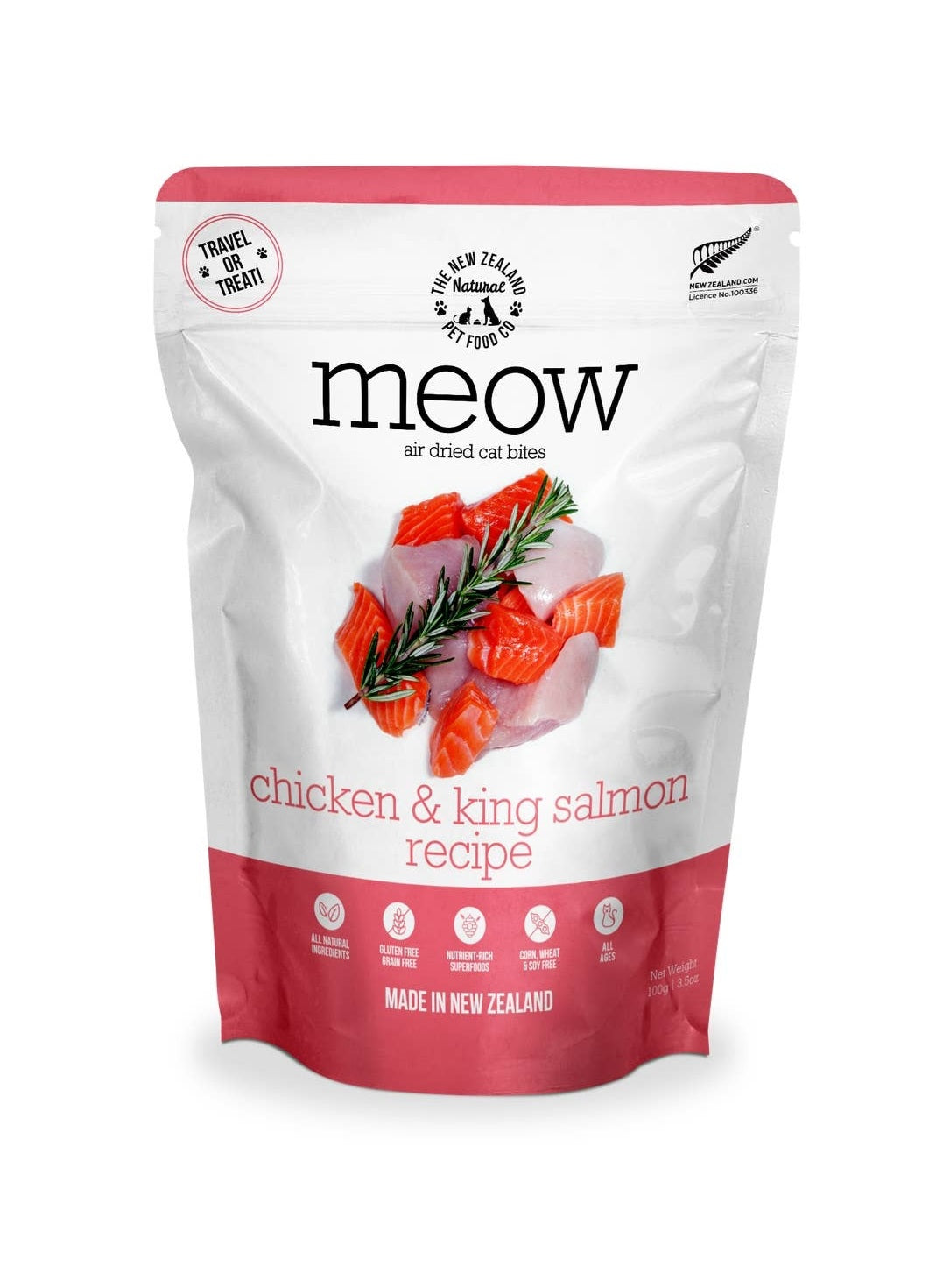 Meow Chicken & King Salmon- Air Dried