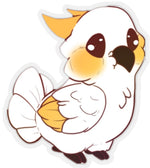 Load image into Gallery viewer, Sulfur Crested Cockatoo Stickers
