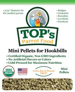 Top's Mini pellets 1 lbs bag
