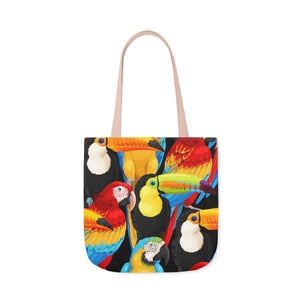 Parrots Canvas Tote Bag