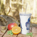 Load image into Gallery viewer, Blue Quaker - Tumbler &amp;Straw
