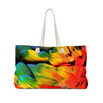 Load image into Gallery viewer, Weekender Bag Macaw Feathers
