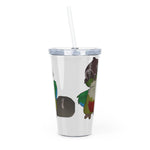 Load image into Gallery viewer, Millet Theif Plastic Tumbler with Straw
