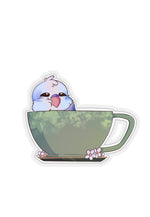 Load image into Gallery viewer, Teacup Budgie Stickers
